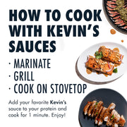 Kevin's Natural Foods Korean BBQ Sauce - Paleo Simmer Stir-Fry Sauce, Gluten Free, No Preservatives, Non-GMO - 3 Pack (Korean BBQ)