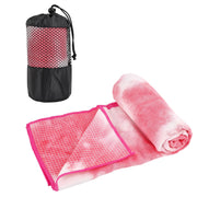 Yoga Towels, Non Slip Hot Yoga Mat Towel with Grip Dots,Super-Absorbent Soft Microfiber Yoga Blanket for Pilates, Fitness and Workout 72inch x 24inch