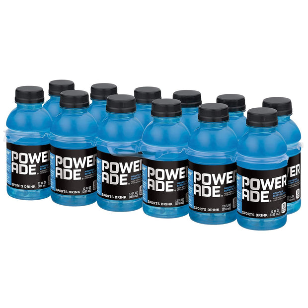 POWERADE Mountain Berry Blast, 12 fl oz, 12 Pack