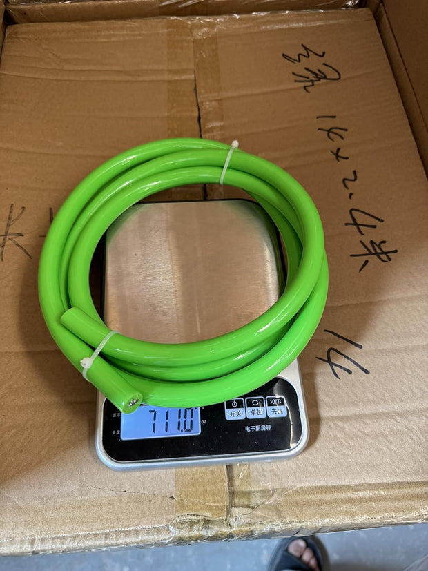 Replacement Cable for Weighted Jump Rope, 2lb Stainless Steel Wire with polyvinyl chloride Coating for Heavy Jump Ropes.14mm Thick in Different long