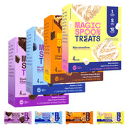MAGIC SPOON Treats - High Protein, Low Carb, Keto Friendly, Low Sugar, Gluten Free, Crispy Protein Bar Cereal Bar, On-The-Go Healthy Snack (Chocolate PB, 8 Bars)