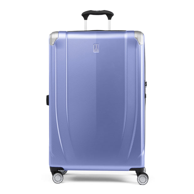 Travelpro Pathways 3 Hardside Expandable Luggage, 8 Spinner Wheels, Lightweight Hard Shell Suitcase, Cloud Grey, Checked Medium 25 Inch
