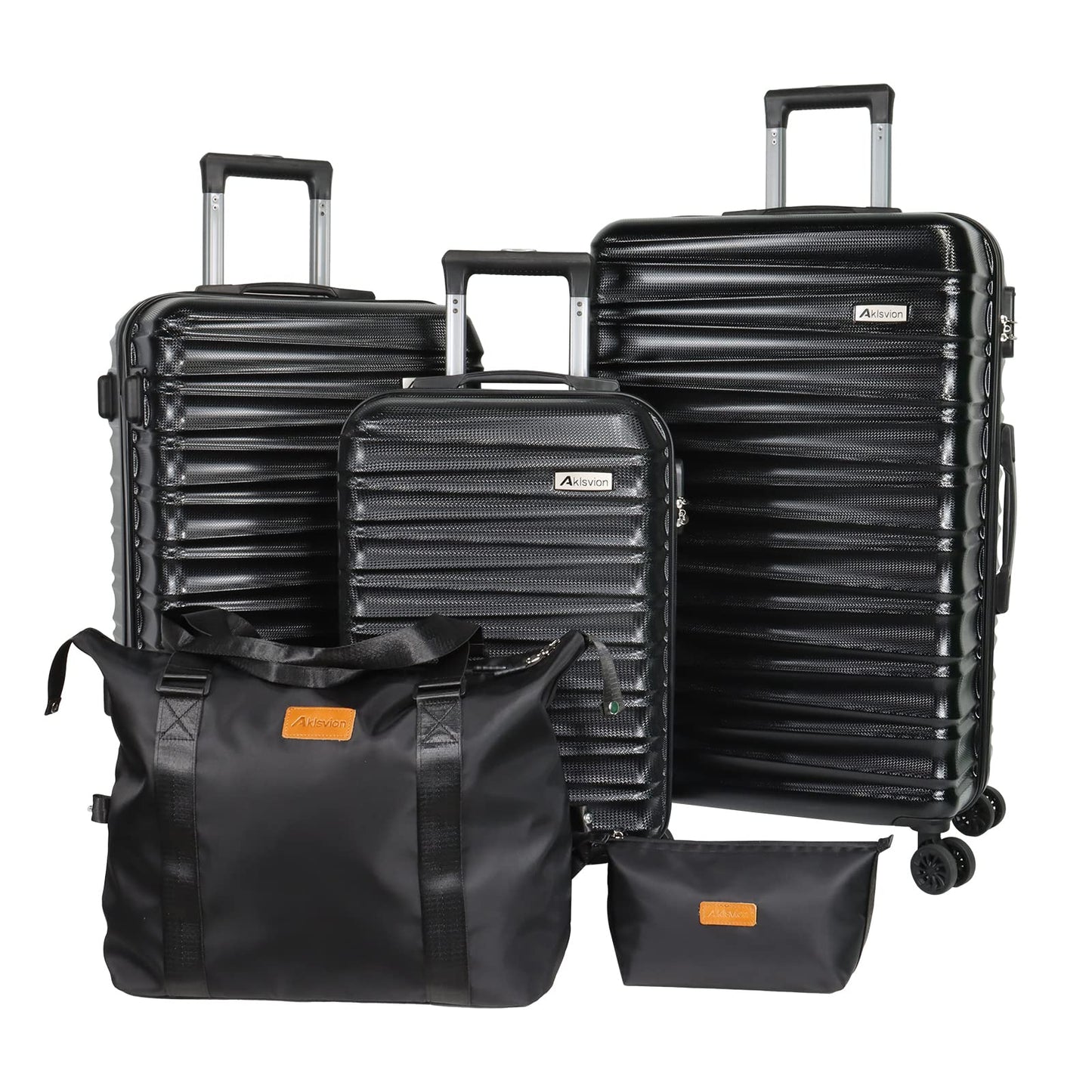 Luggage Set 3 Pieces (20/24/28) -Suitcase Set - Carry on Luggage with Wheels - Check-in Luggage - PC + ABS Durable Suitcase Rotating Silent Wheels Hardside Luggage with Spinner Wheels,3pcs (Pink)