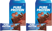 Pure Protein Galactic Brownie Bars - 12 Count Box | 20g High Protein, Gluten-Free, On-the-Go Snack | Ideal Pre & Post-Workout Fuel | Low Sugar, Great Taste!