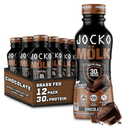 Jocko Fuel Mölk RTD Protein Shakes Bundle - Chocolate & Banana Cream (24 Pack Total)