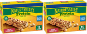 Nature Valley Breakfast Bars, Protein Granola Bars, Peanut Butter Dark Chocolate, Chewy, Gluten-Free, Individually Wrapped, On-the-Go, No Artificial Flavors or High Fructose Corn Syrup, 15-Count Box