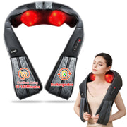 Neck Shoulder Massager with Heat - Cordless Back and Neck Massage Pain Relief Deep 5D Tissue Shiatsu Kneading Massager for Shoulder Back Leg Gifts for Mom Dad Men Women Her Him