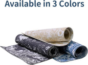 Yoga Mat, Exercise Yoga Mat Print with Non-Slip Design, Professional TPE Exericise Mat, 72" x 24" Multi-Purpose Workout Mat for Women, Pilates Fitness and Floor Exercises