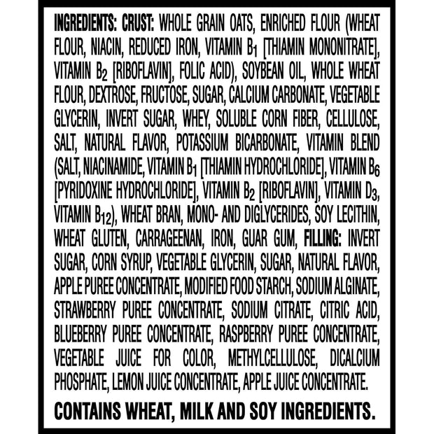 Nutri Grain Kellogg's, Soft Baked Breakfast Bars, Mixed Berry, 10.4oz , 8 Count (Pack of 6)