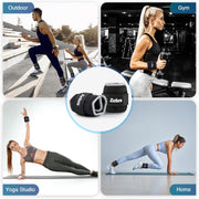 ZELUS 1 Pair Adjustable Ankle Weights, 2 4 6 8 10 lb Modularized Leg Weight Straps for Women Men, Weighted Ankle Weight Set with Removable Sandbags, 1-5 lb per Ankle Strap for Gym Yoga Jogging Walking