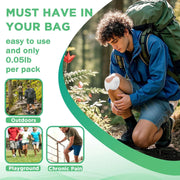 OK TAPE Cooling Patch for Knee Pain & Sprain, Soft Gel Patch with Menthol and Hydrogel Tech, Instant Relief from Discomfort, 10 Count (5.5in x 3.5in)