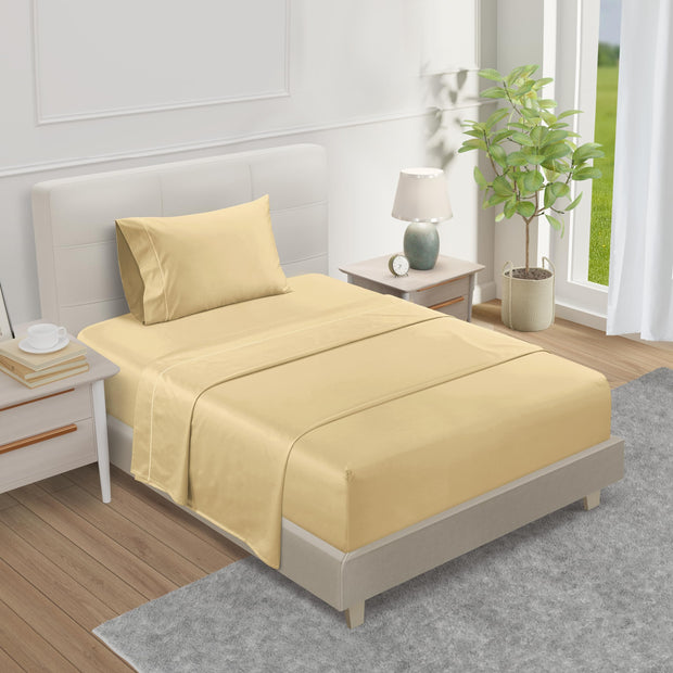 100% Egyptian Cotton Sheets King Size Sheets Set with Fully Elasticated Fitted Sheet & Pillowcase sets, 800 TC Hotel Collection Deep Pocket King Sheet Set, No Pill Soft Breathable Luxury White Bedding