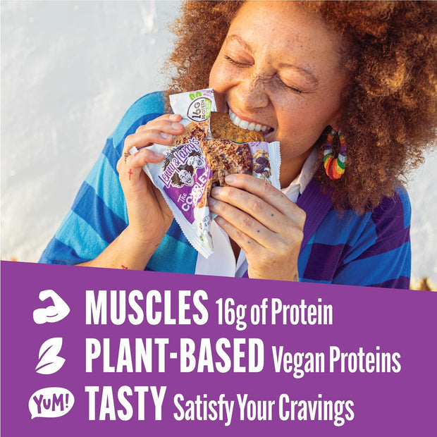 Lenny & Larry's The Complete Cookie, Oatmeal Raisin, 16g Plant Protein, Vegan, Non-GMO, 4 Ounce (Pack of 12)