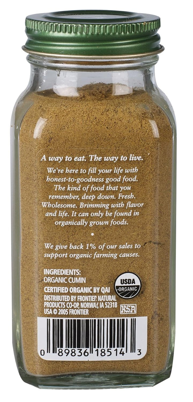 Simply Organic Ground Ginger Root, 1.64 Ounce, Non ETO, Non Irradiated, Non GMO, Complements Both Sweet & Savory Dishes