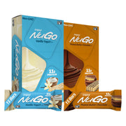 NuGo Protein Bar, Vanilla Yogurt, 11g Protein, 170 Calories, Gluten Free, 1.76 Ounce each, 15 Count (Pack of 1)