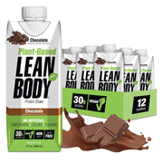 Lean Body Ready-to-Drink Cookies and Cream Protein Shake, 40g Protein, Whey Blend , 0 Sugar, Gluten No, 22 Vitamins & Minerals, (Recyclable Carton & Lid - Pack of 12) LABRADA , 17 Fl Oz (Pack of 12)