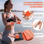 Wrist Weights for Women At Home Ankle Weights Set of 2 (1 lb /2 Lbs Each) Adjustable Weighted Wristbands Arm Leg Weights for Women Men Suitable for Walking Swimming Running Pilates Yoga Gym