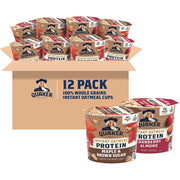 Quaker Instant Oatmeal Express Cups Protein Maple Brown Sugar
