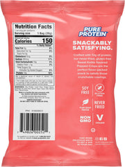 Pure Protein Popped Crisps, Sweet Kettle, High Protein Snack, 12G Protein, 1.27oz., 12 Count