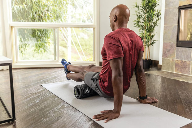 TriggerPoint Grid 1.0 Foam Roller - 13" Multi-Density Massage Roller for Deep Tissue & Muscle Recovery - Relieves Tight, Sore Muscles & Kinks, Improves Mobility & Circulation - Targets Key Body Parts