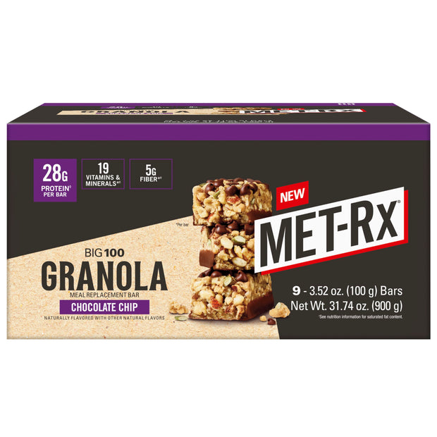 MET-Rx Protein Plus Bar, Great as Healthy Meal Replacement, Snack, and Help Support Energy, Gluten Free, Peanut Butter Cup, With Vitamin A, Vitamin C, and Zinc to Support Immune Health, 85 g,9 Count
