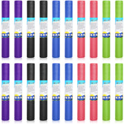 Yilloog 20 Pcs Yoga Mat Non Slip Exercise Workout Mat with Strap for Women Gym Fitness Home Supplies, 72 x 24 Inch