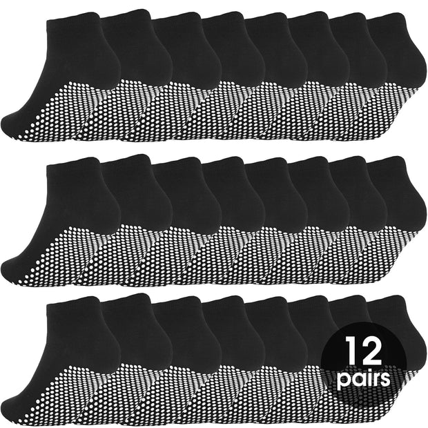 Pilates Grip Socks for Women Men Cute Non Slip Grippy Socks Woman for Yoga Barre Trampoline Hospital
