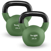 Yes4All Kettlebells 5lbs-65lbs & Kettlebell Sets Adjustable Weights, Kettlebell for Weight Training, Home Workout Equipment with Secure Grip for High Rep, Exercise Equipment