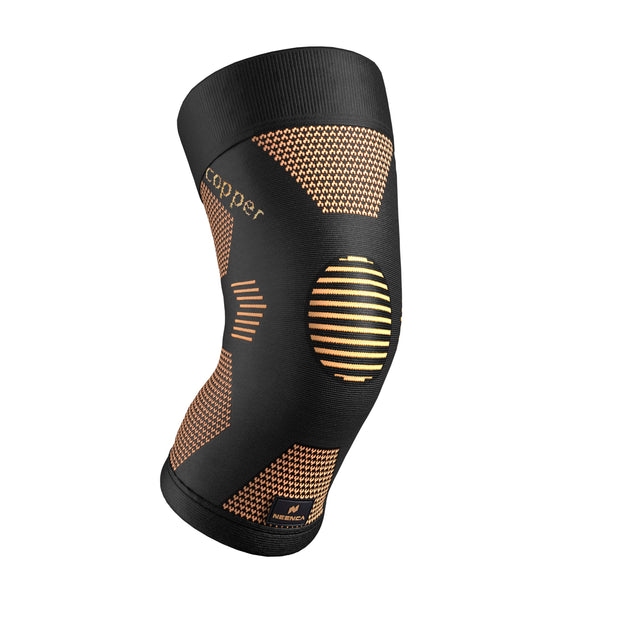 NEENCA Copper Knee Brace for Women and Men, Knee Compression Sleeve for Knee Pain, Arthritis, ACL, Meniscus Tear, Joint Pain Relief, Knee Support for Running, Working Out, Fitness,Weightlifting-Single