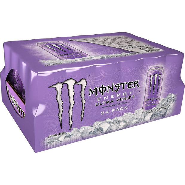Monster Energy Zero Ultra, Sugar Free Energy Drink, 16 Ounce (Pack of 12)