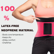 VENUZOR Waist Trainer Belt for Women - Waist Cincher Trimmer - Slimming Body Shaper Belt - Sport Girdle Belt (UP Graded)
