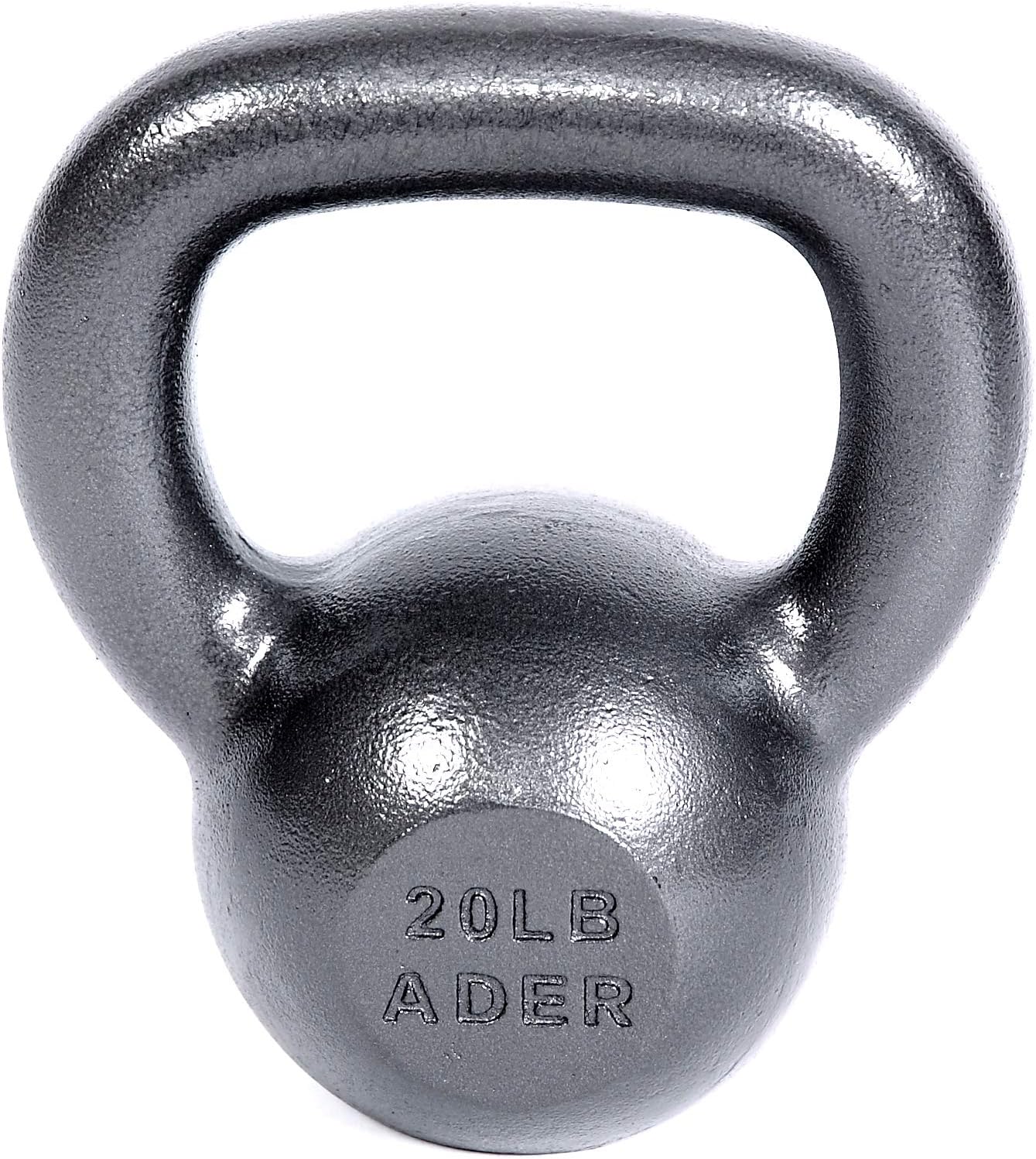 Ader Sporting Goods Premier Kettlebell Set w/Rack & DVD- 7 Pairs(5, 10, 15, 20, 25, 30, 35lb)