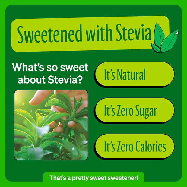 Zevia Zero Calorie Soda, Mountain Zevia, 12 Ounce Cans (Pack of 6)