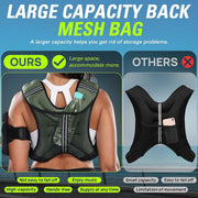 Weighted Vest Woman 5 12 15 20 25 30 lb Weight Vest with Ironsand for Walking Strength Training Running Workout