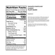 Kodiak Cakes Plant Based Flapjack, Pancake & Waffle Mix, Classic, High Protein,100% Whole Grains (Pack of 6)