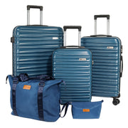 Luggage Set 3 Pieces (20/24/28) -Suitcase Set - Carry on Luggage with Wheels - Check-in Luggage - PC + ABS Durable Suitcase Rotating Silent Wheels Hardside Luggage with Spinner Wheels,3pcs (Pink)