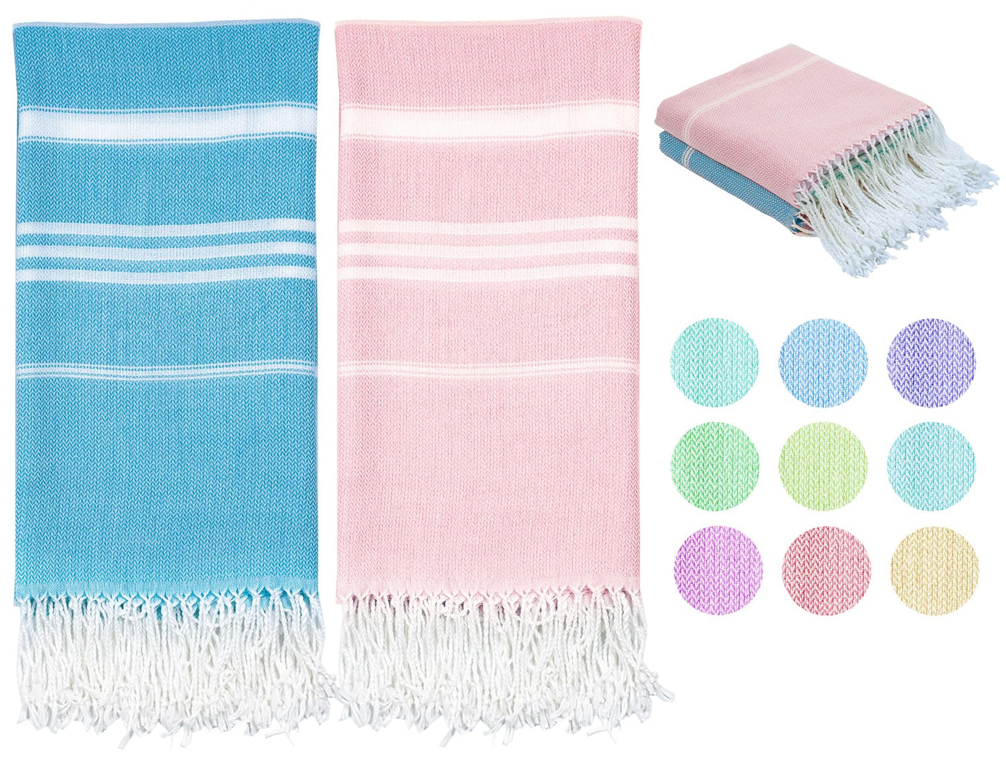 Thin Turkish Beach Towel Quick Dry Absorbent Cotton Lightweight Bath Pool Towels Extra Large Oversized Sand Free Beach Stuff Cloud Adults Gift