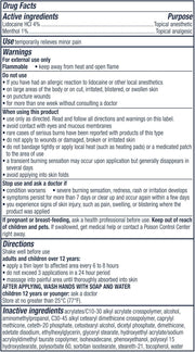 Nervive Pain Relieving Roll On Liquid, Max Strength No-Mess Topical Pain Reliever with Lidocaine and Menthol for Toes, Feet, Fingers, Hands, Legs & Arms, 2.5oz