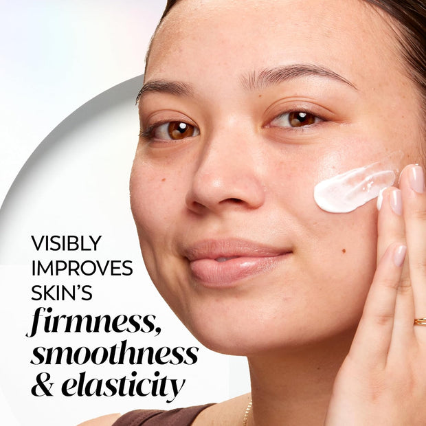 Olay Collagen Peptide Face Moisturizer, Firm & Smooth Cream -Fragrance-Free - Hydrating, Firming, Anti-Aging, Anti-Wrinkle, Firming, Smoothing - Recyclable Sustainable Eco Jar, Non-Greasy, 2 Oz