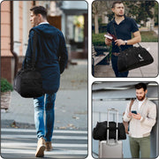 Marengo Gym Bag for Men & Women with Shoe & Wet Compartment - Duffle Bag for Travel, Sports, Fitness & Workout, gifts for men&women