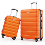 Suitour Luggage 4 Piece Sets,Hardshell Lightweight Suitcase with Spinner Wheels TSA Lock (16"/20"/24"/28")