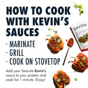 Kevin's Natural Foods Korean BBQ Sauce - Paleo Simmer Stir-Fry Sauce, Gluten Free, No Preservatives, Non-GMO - 3 Pack (Korean BBQ)