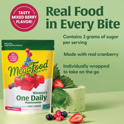MegaFood Women's One Daily Multivitamin Soft Chews - Multivitamin for Women with Folate, Vitamin B6, B12, Biotin, Vitamin D - Delicious Mixed Berry Flavor - Vegetarian, Non-GMO - 30 Chews