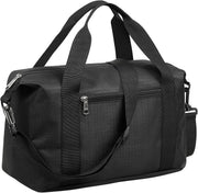 Vorspack Small Gym Bag - 14 Inches Duffle Bag for Travel Lightweight Duffel Bag for Men Women Personal Item Bag Weekender Bag for Travel Sports Gym - Black