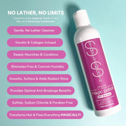 Simply Smooth Magic Potion NOT Shampoo | No Lather Cleansing Conditioner Co Wash | Cleans Hair While Adding Intense Hydration | Protects Natural Oils In Hair, Maintaining Curls & Coils | 8.5 Oz.