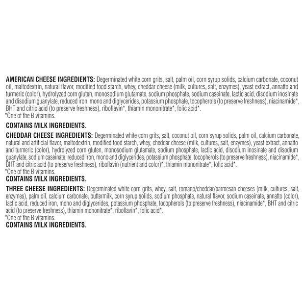 Quaker Instant Grits, Cheese Lovers Variety Pack, 0.98oz Packets (10 Pack)