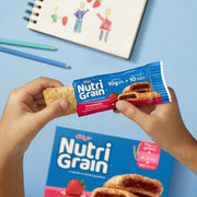Nutri-Grain Soft Baked Breakfast Bars, Kids Snacks, Value Pack, Strawberry, 20.8oz Box (16 Count)