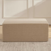 106" Cloud Sectional Couch, Left/Right Facing Convertible Sofa with Deep Seat, L-Shape Modular Upholstered Foam Couch for Living Room Bedroom, No Assembly Required (Corduroy Fabric, Beige)