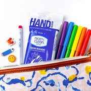 Nice 'N Clean Sensitive Skin Wet Hand Wipes Infused with Aloe & Vitamin E, Blue, 400 Count