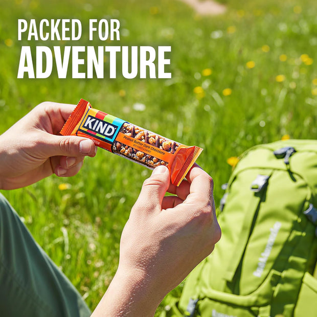 KIND Nut Bars, Variety Pack, Dark Chocolate Nuts & Sea Salt, Peanut Butter Dark Chocolate, and Caramel Almond Sea Salt, Gluten Free, Low Sugar, 5-7g Protein, 12 Count